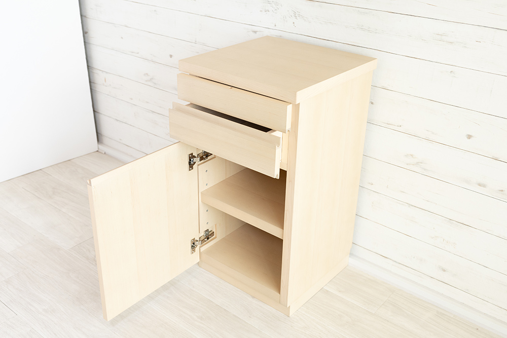 ミツ企画の防犯家具を開けたところ