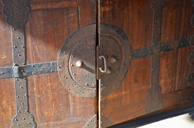 和箪笥のアップ